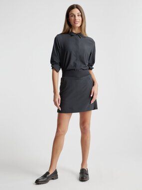 Quince Performance Tech Skort - Black Size M